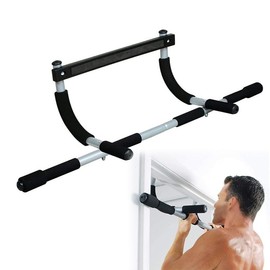 Doorway Pull-Up Bar, Upper Body Fitness Exercise Bar, Doorway Multi-Grip, Indoor Pull-Up Bar Fitness Trainer for Home Gym Portable