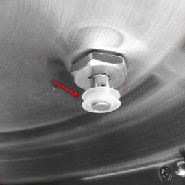 " GJS Gourmet Floater Valve and Sealing Ring Compatible with Harvest Cookware Pressure Pro Cooker YBP100P, YBW80P, YBW60P, YBW60LH, YBW840P". This valve is not created or sold by Harvest Cookware.