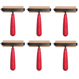 Speedball Deluxe Soft Rubber Brayer, 4-Inch (6-Pack)