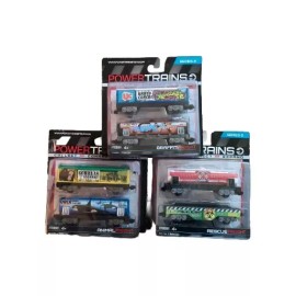 JAKKS Pacific Power City Trains Bundle Lot Of 3 Sealed