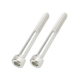 POSH 900655-S2 Motorcycle Supplies, Cap Bolts, Stainless Steel, 2 Pieces