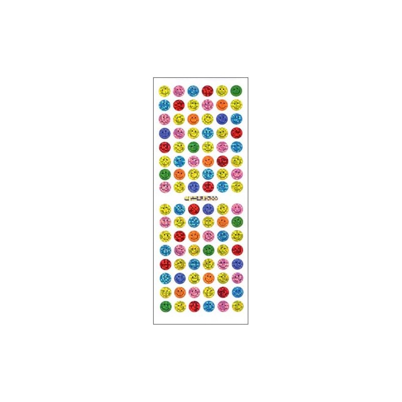Okuyama Shokai SG198 Smile Seal, Colorful Smile