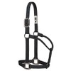 Weaver Leather 35-7385-BK Original Non-Adjustable Nylon Halter with Chrome Plated
