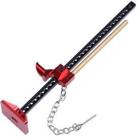 CENPEK 1/10 RC Crawler Accessories Metal Jack Stand and Foldable Winch Anchor Decor for Traxxsa TRX4 Axial SCX10 RC4WD D90