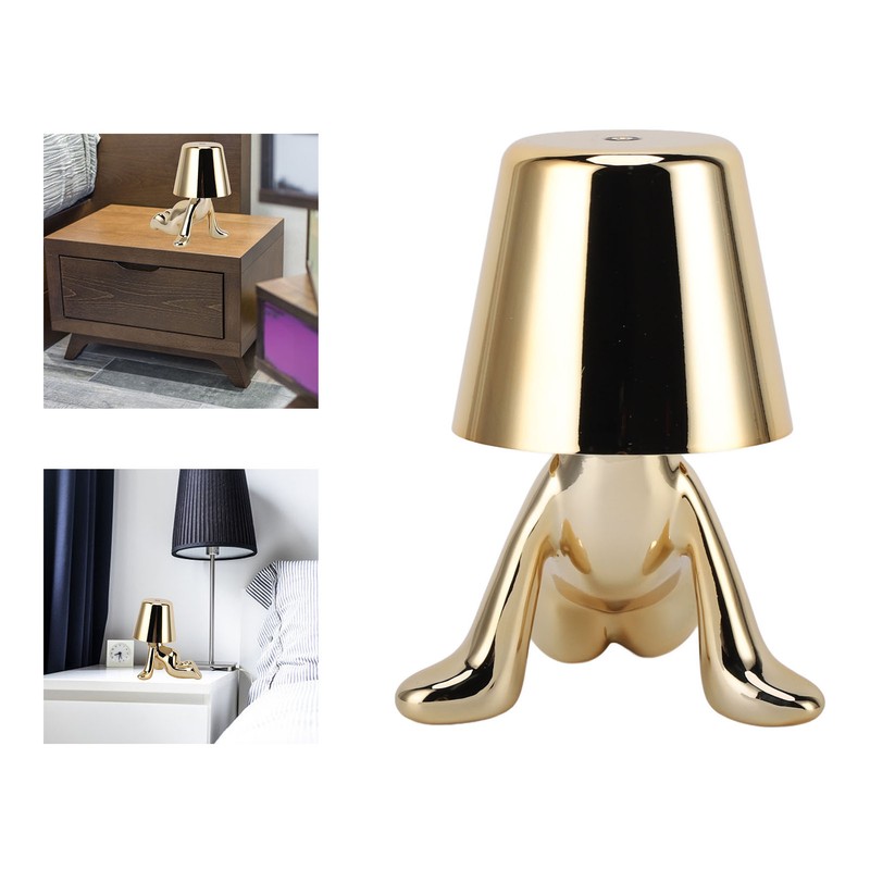 LED Table Lamp Touch Control Desk Light 3 Modes USB