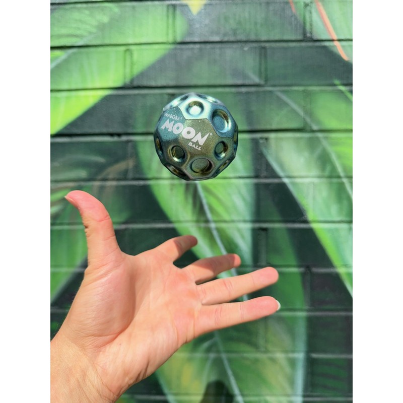 Waboba Metallic Moon Ball – Palla super rimbalzante con finitura