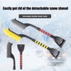 Detachable Car Snow Brush and Ice Scraper for Windshield Cleaning