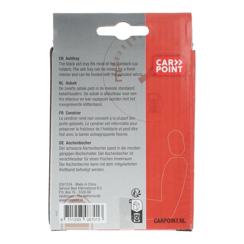 Carpoint 0581034 Universal Ashtray