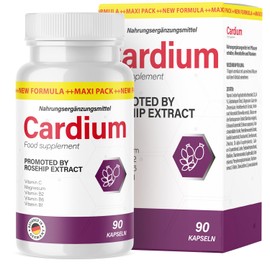 Cardium Kapseln | Reich an Vitaminen & Mineralstoffen | 90 Kapseln 1x