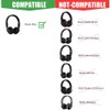 Atneway - Almohadillas para Orejas de Repuesto para Auriculares Beats