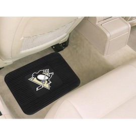 FANMATS Sports Team Logo Pittsburgh Penguins Car Utility Mat