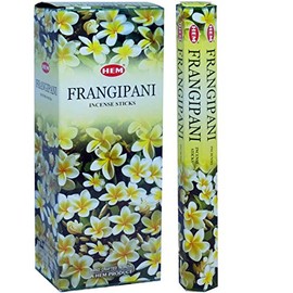 Hem Frangipani 120 Incense Sticks - 6 packs of 20 sticks