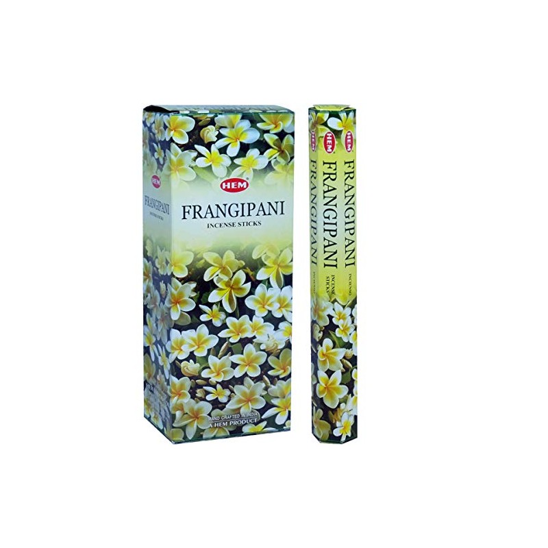 Hem Frangipani 120 Incense Sticks - 6 packs of 20