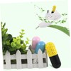 Baluue 2pcs Capsule Shaped Deodorizer Moisture Absorber for Shoes Suitcases