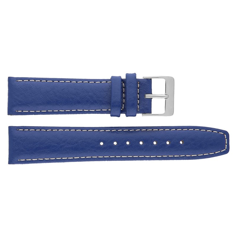 MARCHEL WB Leather Strap Black Blue Brown White Grained Leather