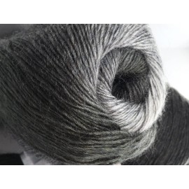 Ice (1) 100 gram Alpaca Active Yarn #58395 Grey Shades Fine Sport Weight 601yds