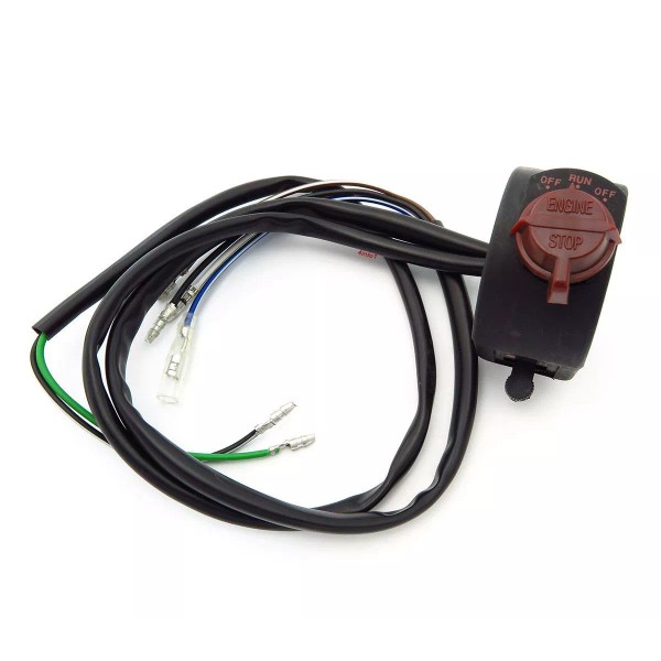 Switch Universal 7/8" Right Side Handlebar Switch Assembly - Kill