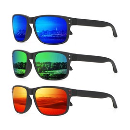CIFOYA Sunglasses-for-Men Polarized Mens Sunglasses: Classic Sun Glasses with UV400 Protection for Driving Golf Fishing