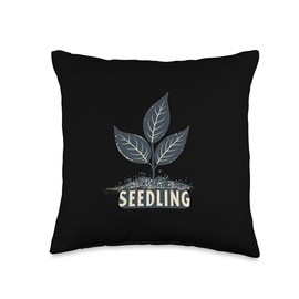 Awesome Seedling Costume for Seeds Lovers Throw Pillow