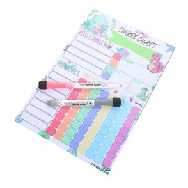 CAXUSD 1set Hanging Reward Chart for Boy Girl Household Chore Chart Weekly Behavior Tracker Magnetic Design for Easy Use for Parents and Teachers to Encourage Responsibility