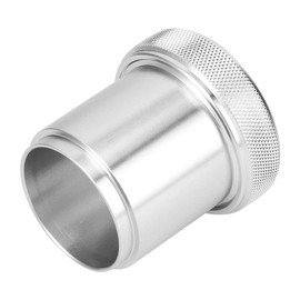 Fuel Cap, Qiilu Weld on Filler Neck, Fuel Water Tank Cover Made of Aluminium Alloy Weld on Filler Neck Lid 1.5 Inch Inner Diameter Car Modified Parts (Silver)