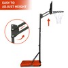 AOKUNG Teenagers Youth Height Adjustable 4.8 to 7.7ft/5.6 to 7ft
