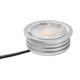 luxvenum LED Recessed Spotlight, 230 V, 7 W, 1 x Dimmable LED Ceiling Light, Extra Flat, Only 25 mm, 60° Beam Angle, 90 CRI Colour Rendering, Ceiling Spotlights for Hallway, Living Room, Kitchen,