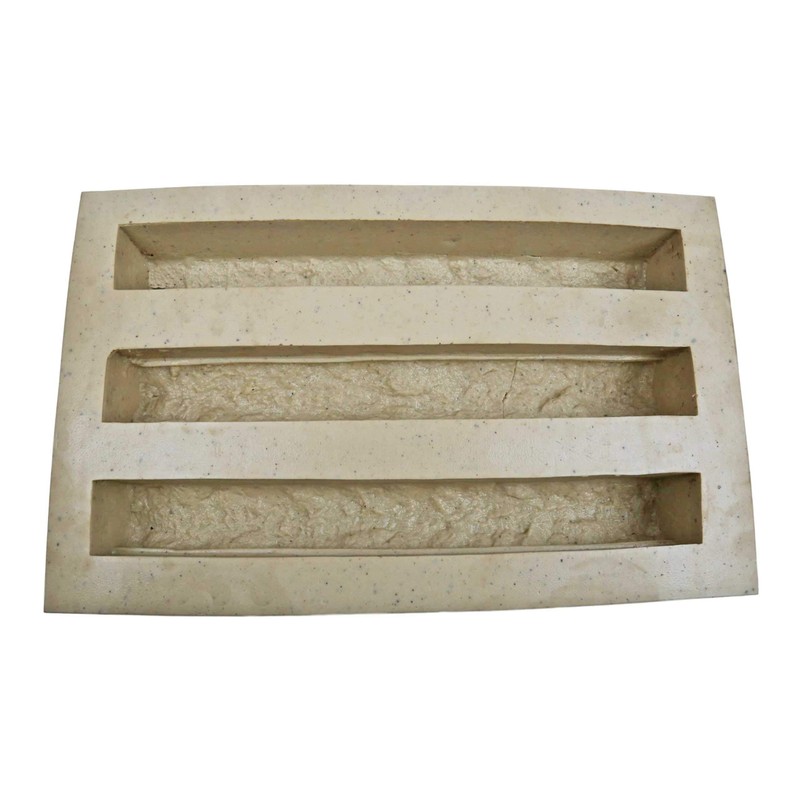 Veneer Stone Rubber Molds for Concrete, Water Table 18", Recycled