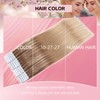 Sweetmet Injection Tape in Hair Extensions Real Human Hair 3rd-Generation