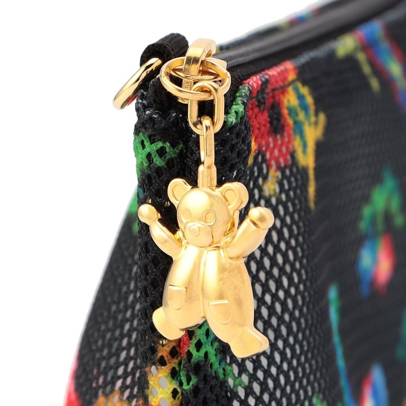 [フェイラー] Dカン付きメッシュポーチ 【126825127416190】ハイジ HE-257416 レディース ブラック