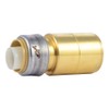 Sharkbite UXL124128 Coupling, 1-1/2" x 1, Brass