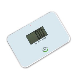 NewlineNY Auto Step On Super Mini Travel Bathroom Scale SBB0638SM (White)