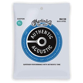 Martin Silk and Steel / Silk and Phosphor Folk Guitar Strings - Compound Wound (.011 - .047)