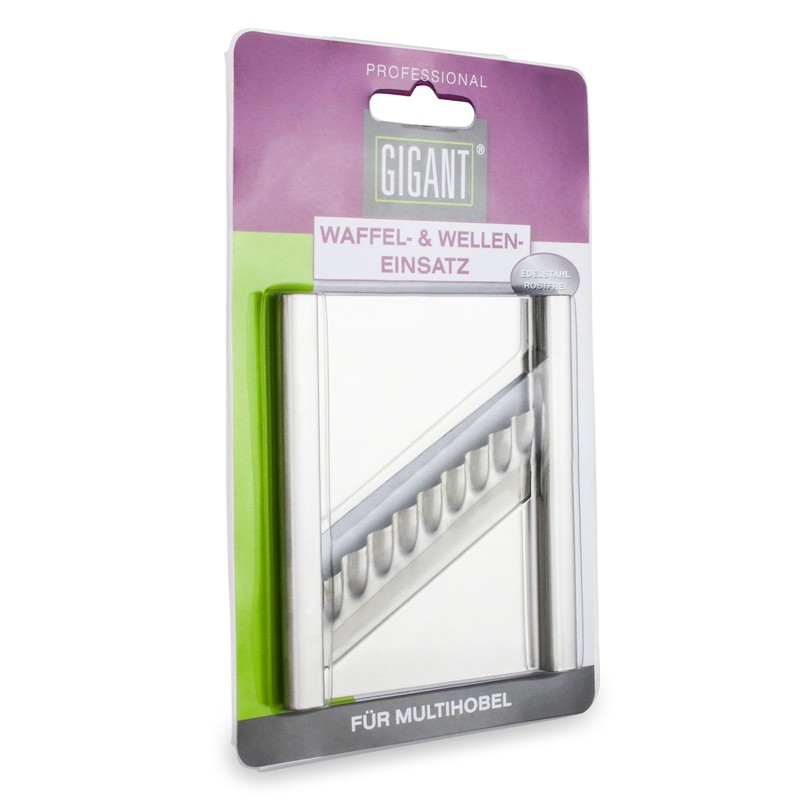 Gigant Waffle and Wave Insert for 4-Way Vegetable Slicer