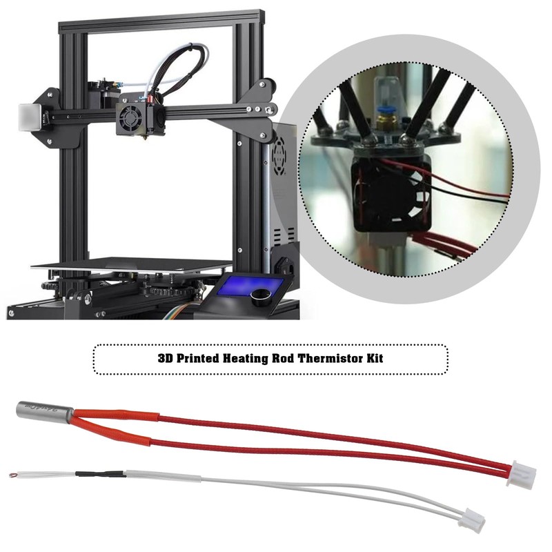 YINETTECH Pack of 4 3D Printer Heating Cartridges 24 V
