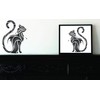 Cat Stencil - 16.5 x 21.5 cm