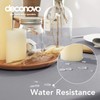 Deconovo Oxford Decorative Table Cloth Rectangle Water Resistant Tablecloth for