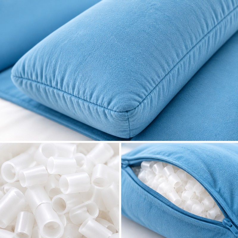Adjustable Head Support Pillow for Bed Rest – Soft Side