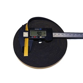 ACCORDION BELLOWS REPAIR SEAL TAPE ROLL ITALIAN MADE SELF ADHESIVE 16 FEET ROLL SIZE: (9MM WIDE 2MM THICKNESS)