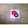 Wheelhorse Lawn & Garden tractor Decal 2 1/4" X 2 1/4"