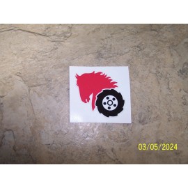 Wheelhorse Lawn & Garden tractor Decal 2 1/4" X 2 1/4"