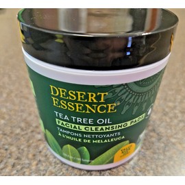 Desert Essence Tea Tree Oil Facial Cleansing Pads 100 Ct