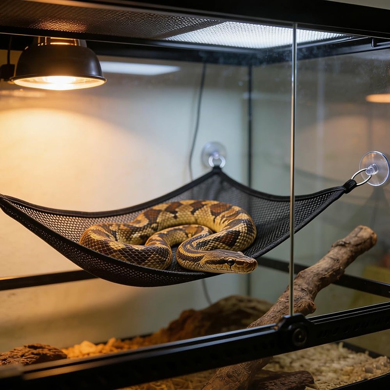 Snake Climbing Rings & Climbing Rope, Snake Reptile Hammock for
