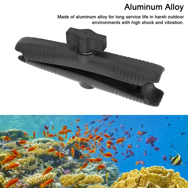 Double Socket Arm 6.7inch Length Aluminum Alloy Long Arm Double