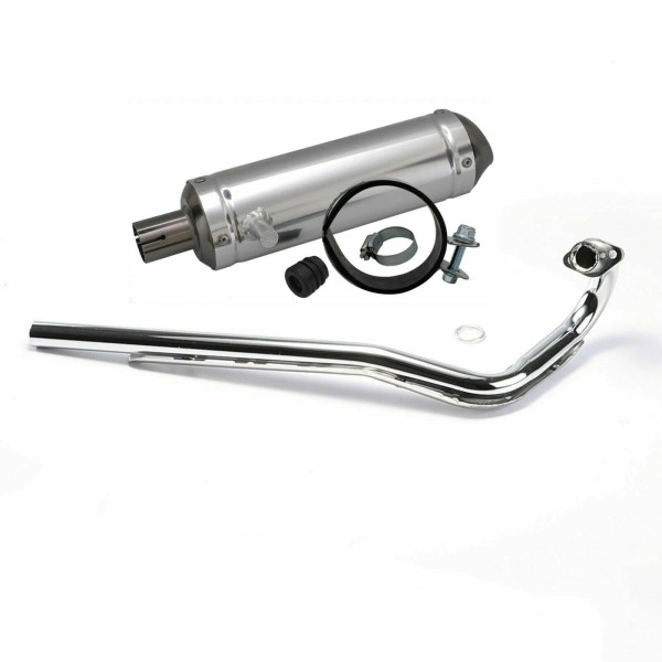 Unbranded 28mm Exhaust Muffler Pipe Dirt Pit Bike ATV Quad