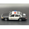 Non-operating Lightbar 1/24 25 27 Blue Chrome Red Code 3