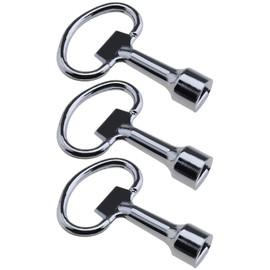 eMagTech Triangular Tap Key Triangular Wrench Wrench Lift, Triangle Size 8 x 2 mm, Pack of 3