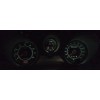 MAL LED 1971-1973 Ford Mustang Gauge Instrument Cluster - Full