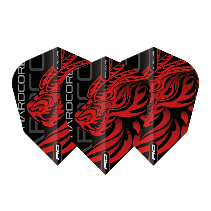 RED DRAGON Jonny Clayton V-Standard Dart Flights- 3 Sets Per