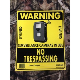 Peco 24619-PE Hard Nosed No Trespassing Sign